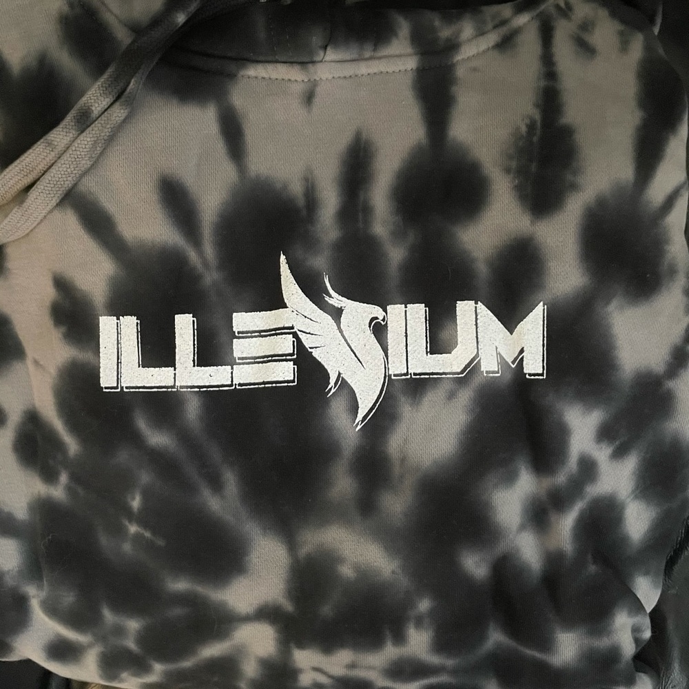 Illenium tie dye hoodie